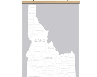 Idaho County Photo Map