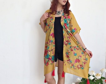 Women's Kimonos, Tops