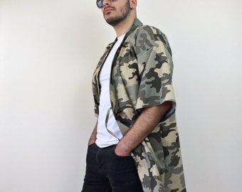 Japanese Clothing Kimono Men | Kimono Style Men Clothes