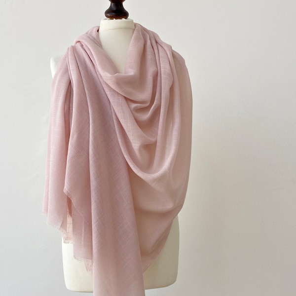 blush pink shawls