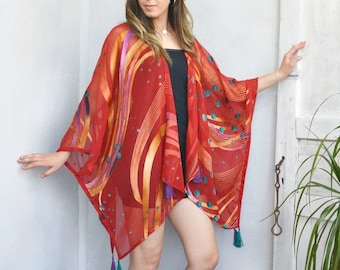 Women's Kimonos, Tops