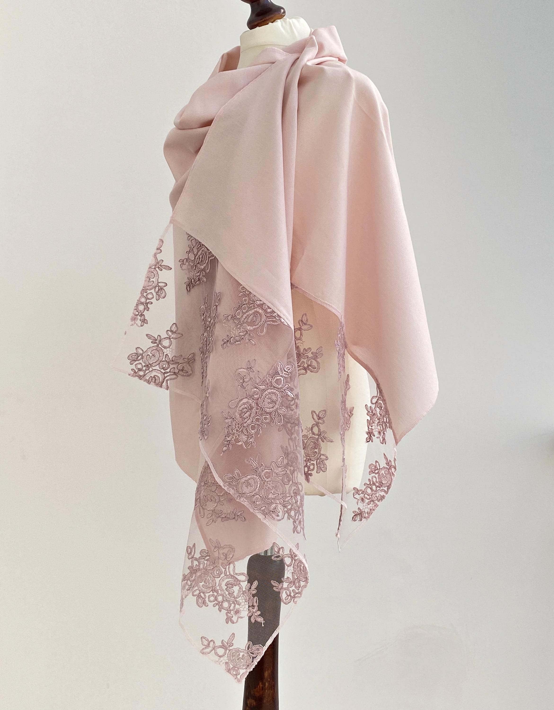 pink shawl for dress Achillea Soft Silky Pashmina Scarf for Women Shawl Wrap for Evening Dresses, Bridesmaids, Weddings & Everyday Wear (Baby Pink) at Amazon Women's Clothing store