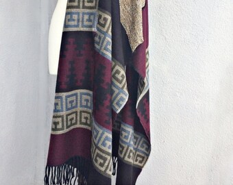 【ANCELLM / アンセルム】WOOL BLANKET SCARF ANCELLM / アンセルム ウールブランケットスカーフ マフラー 460