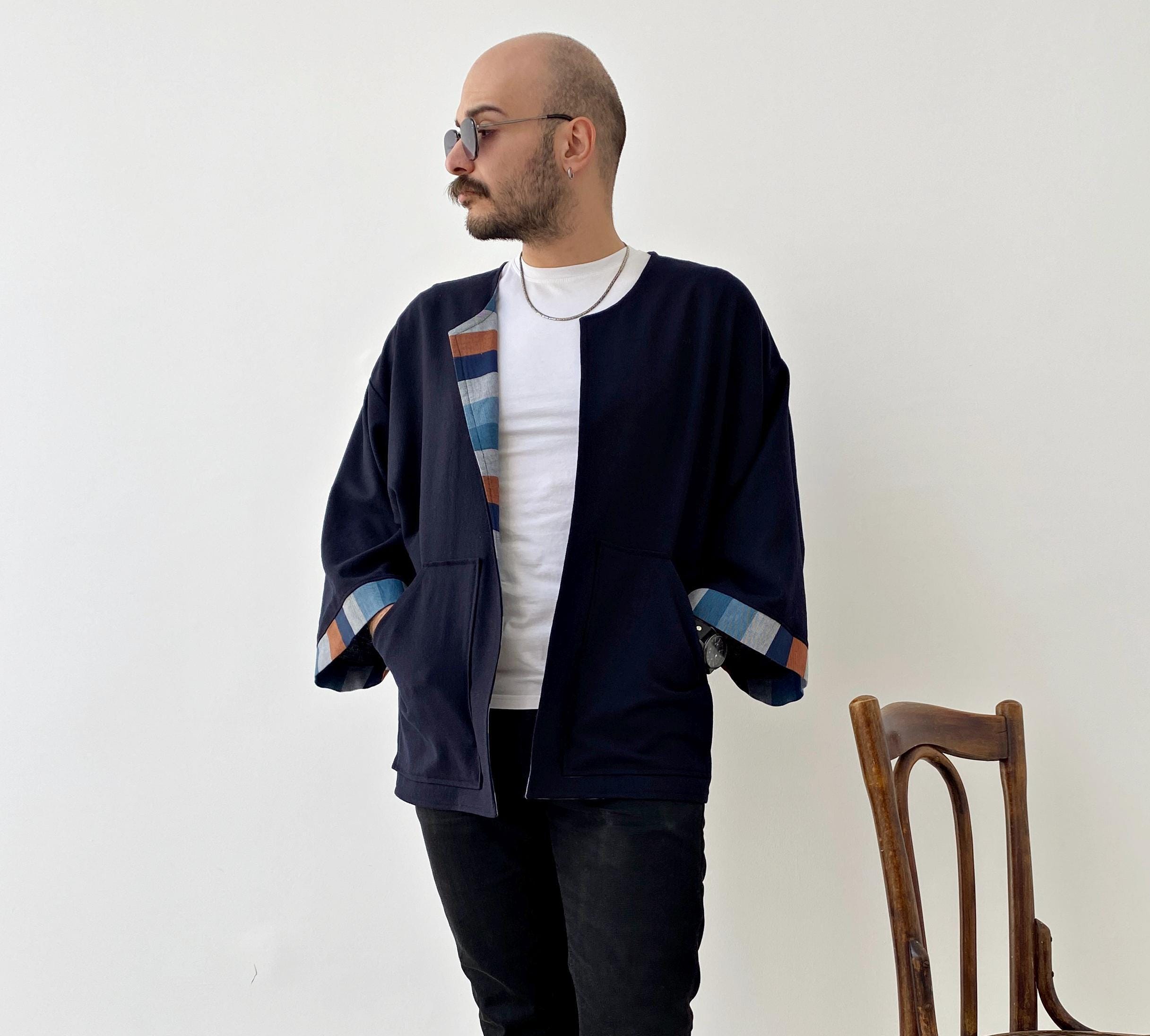 Kimono blazer mens 2025