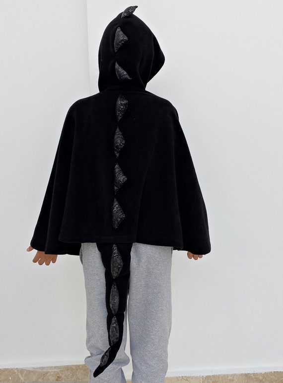 Hooded Creature Cape Black Child Hooded Creature Cape Black Child