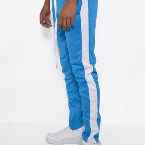 single stripe track pants