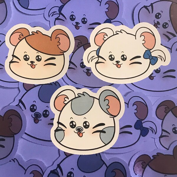 Hamtaro Stickers - Hamtaro - Bijou - Oxnard