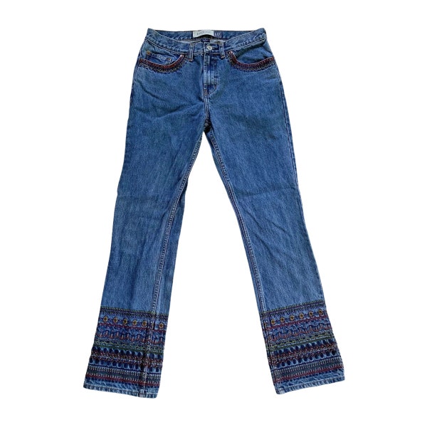 Embellished Jeans - Etsy
