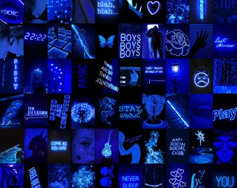 images Dark Blue Aesthetic Collage Wallpaper Laptop dark blie aesthetic