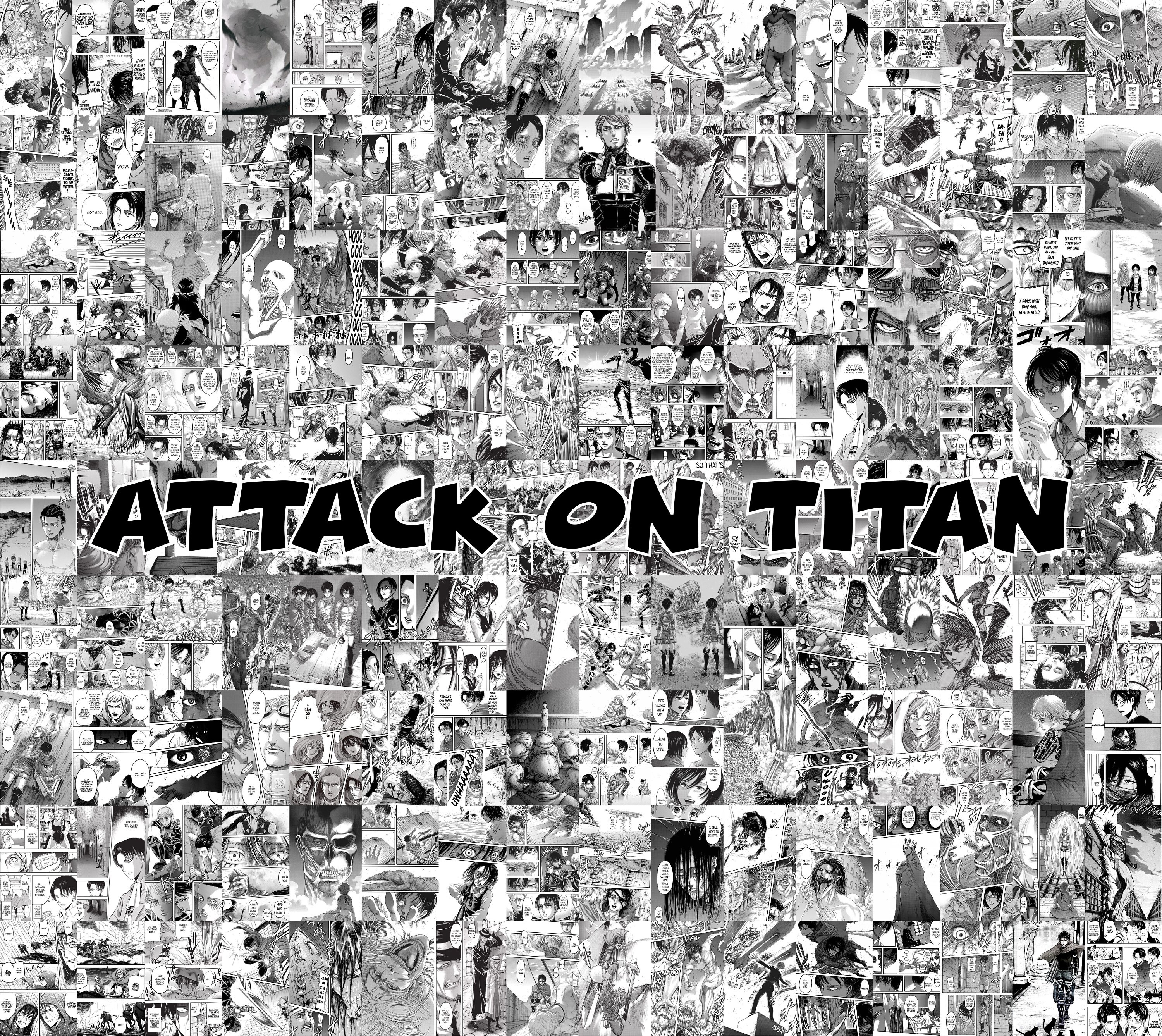 144 Pcs Attack On Titan Manga Panel Wall Collage Kit Anime Etsy 144 Pcs Attack On Titan Manga Panel Wall Collage Kit Anime Etsy
