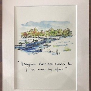 Book Page Art Heartfelt Mounted Quote From the Popular Charlie Mackesy Book the Boy the Mole the Fox and the Horse. Etsy Ireland