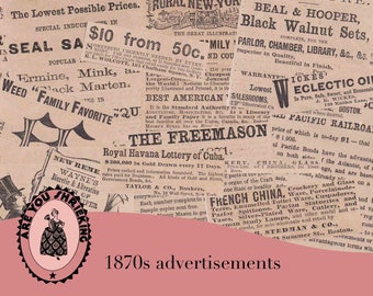 1870s ad pack - pack 2