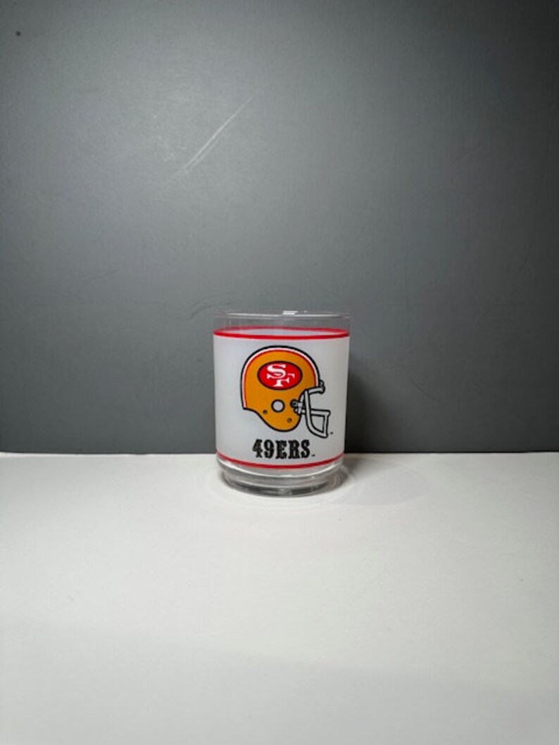 NFL San Francisco 49ers Mobil Highball Glass Etsy