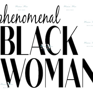 phänomenale schwarze Frau Svg, schwarze Frauen Svg
