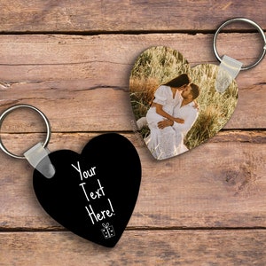 Custom Photo Keychain, Picture Keychain, Keychain For Her, Personalized Gifts, Keychain For girl, Anniversary Gift , Custom Keychain