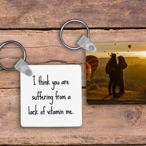 Cute Gifts For Boyfriend, Keychain For Boyfriend, Romantic Gifts For Him, Romantic Couple Gift, Custom Photo Keychain, Anniversary Gift