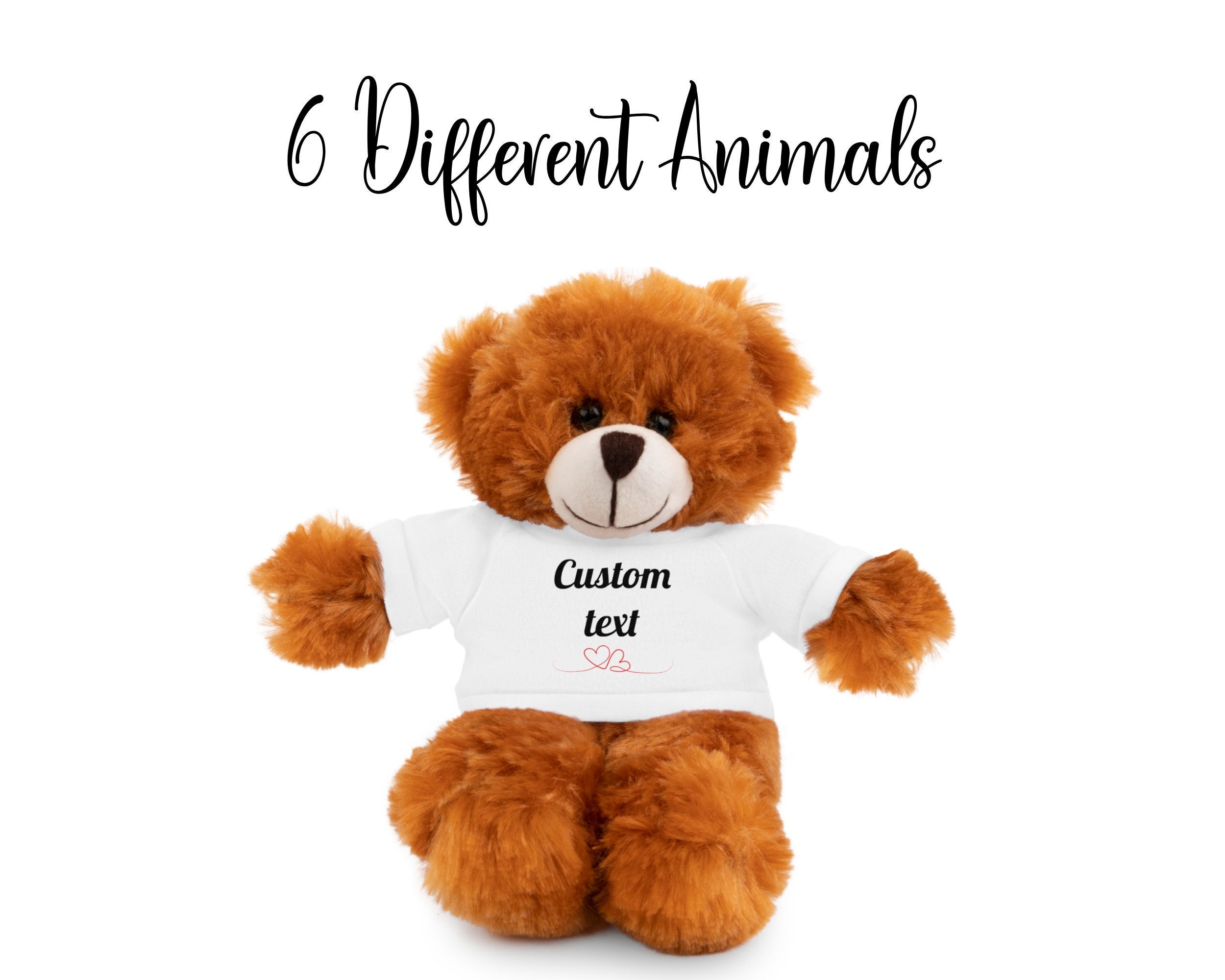 Custom Teddy Bear Custom Stuffed Animal Teddy Bear Sheep Etsy