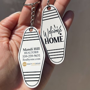 Realtor keychain, Realtor, Real estate keychain, Realtor gift, Real estate key chains, Realtor key chain, Sold sign for realtor, Real estate