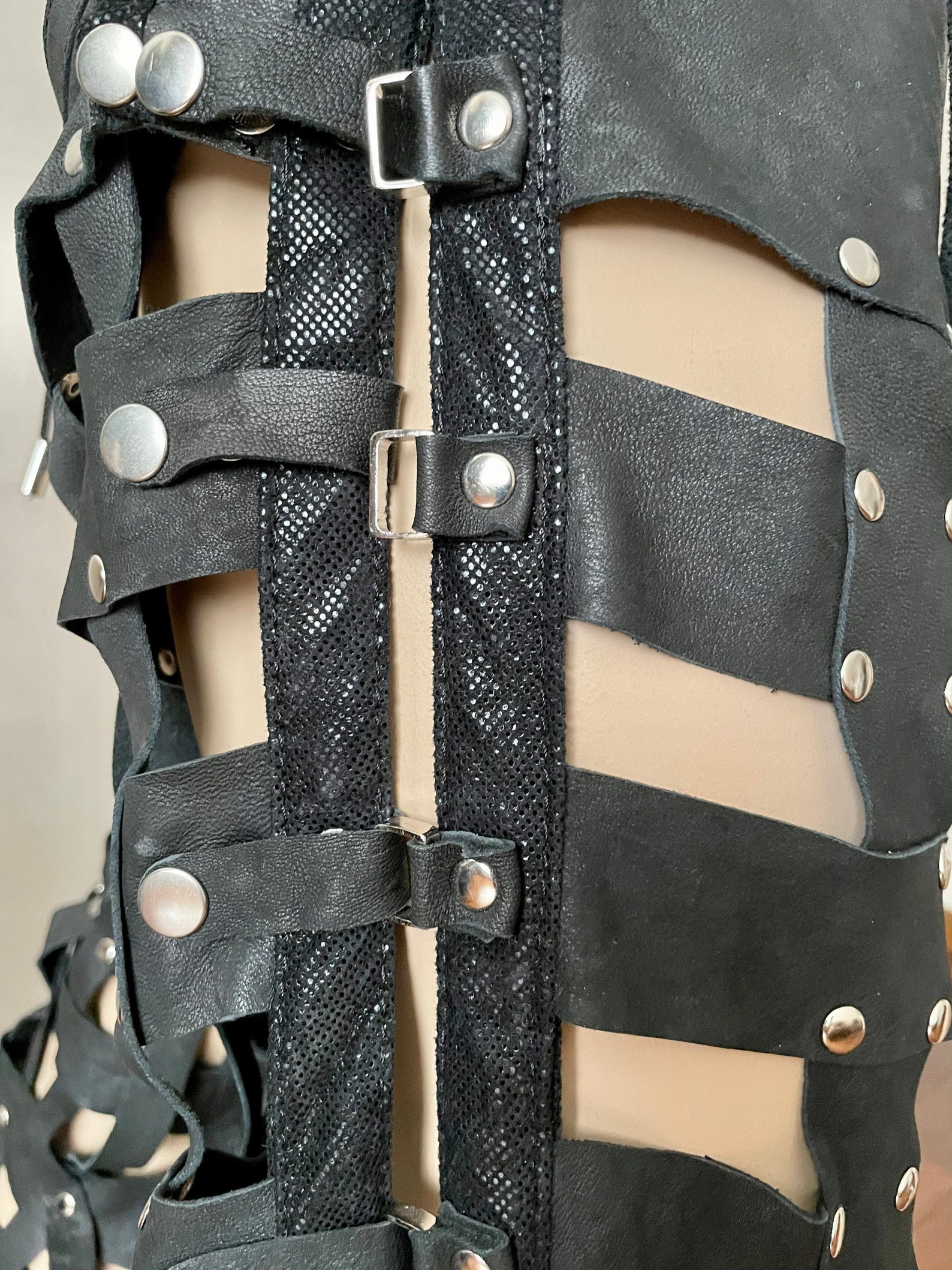Mens Leather Chaps/ Back Lacing/ Backless Pants/ BDSM Leather | Etsy