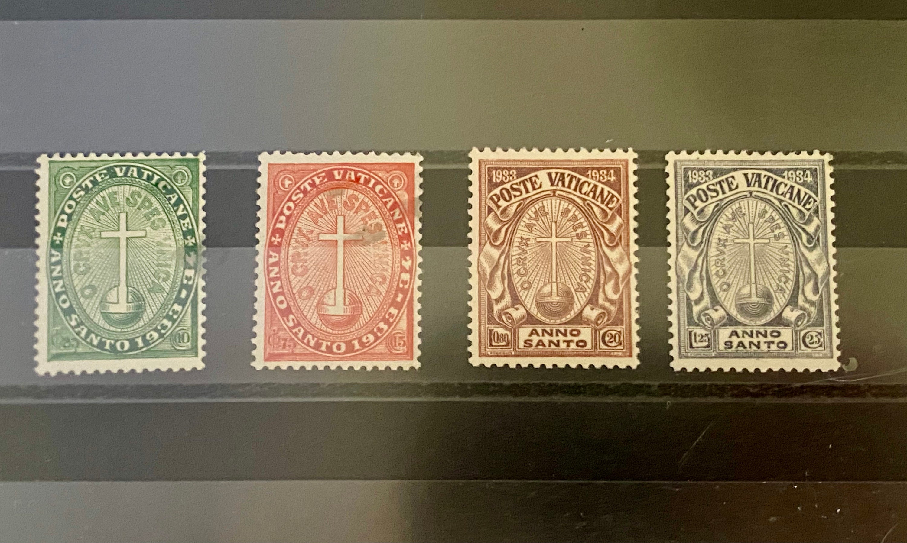 Vatican Stamps 1933 Holy year set Etsy
