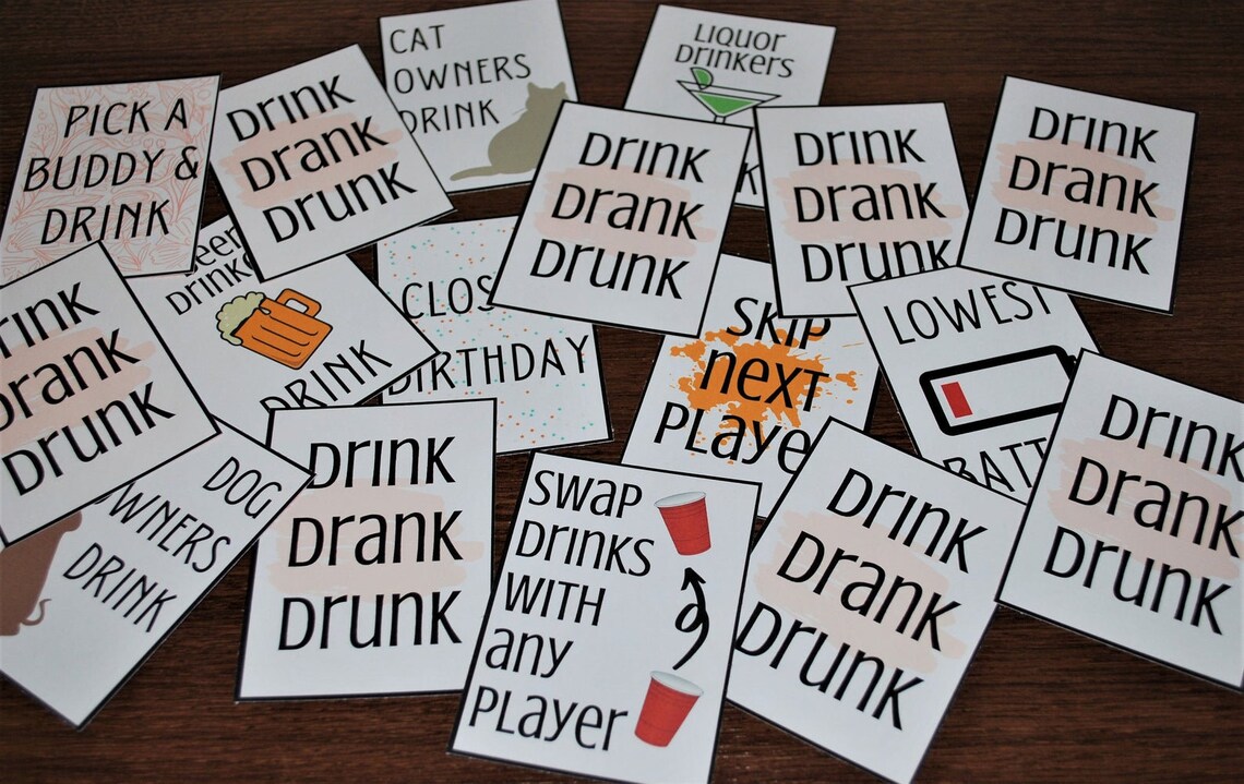 printable adults only drinking game pdf download 18 end of etsy