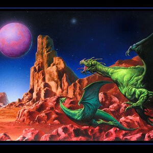Dragons • Fantasy Landscape • Other Worlds •