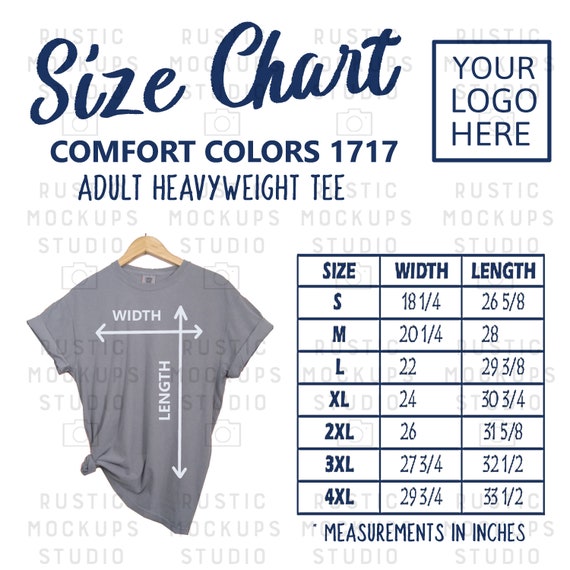 Comfort Colors 1717 - Garment-Dyed Heavyweight T-Shirt