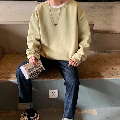 Oversized Sweater Vintage Sweat Fashion 