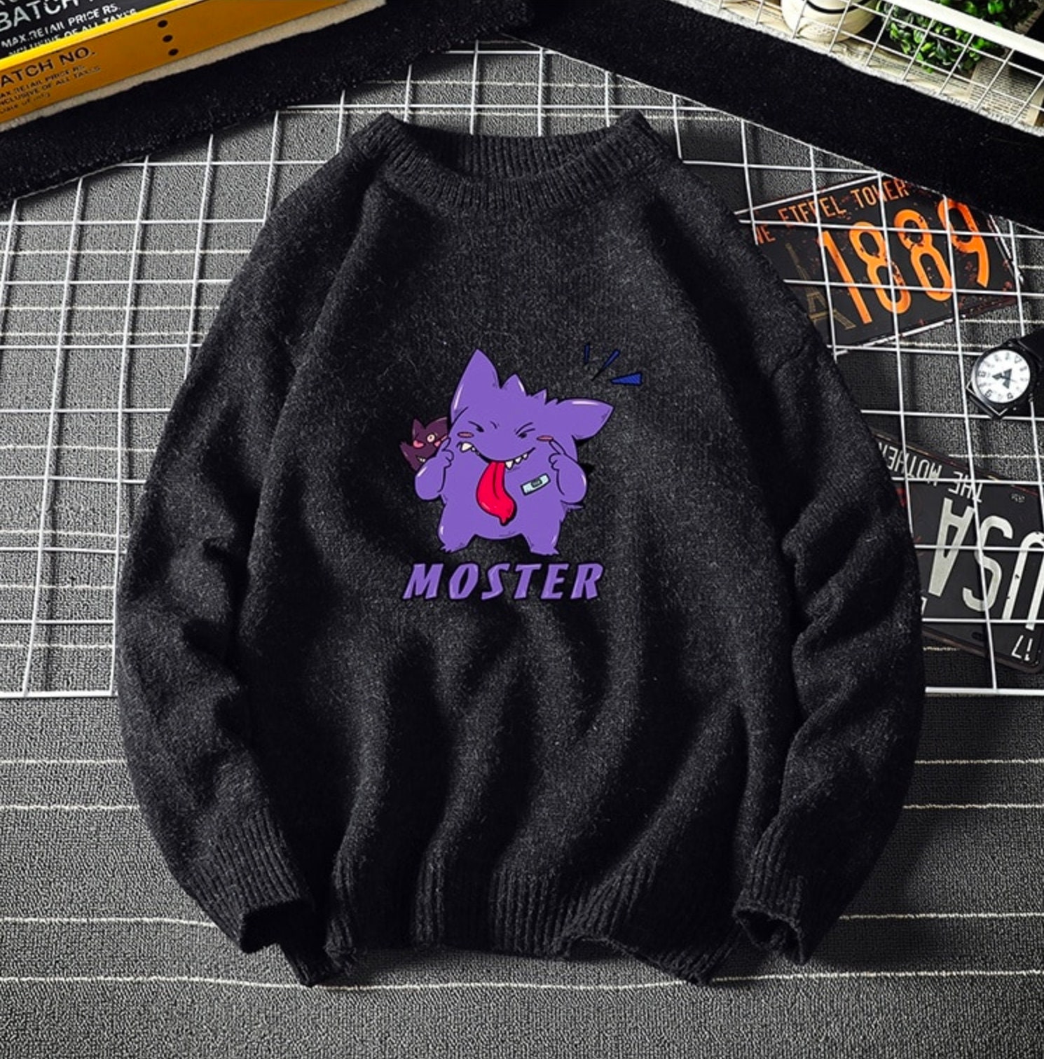 gengar sweater etsy