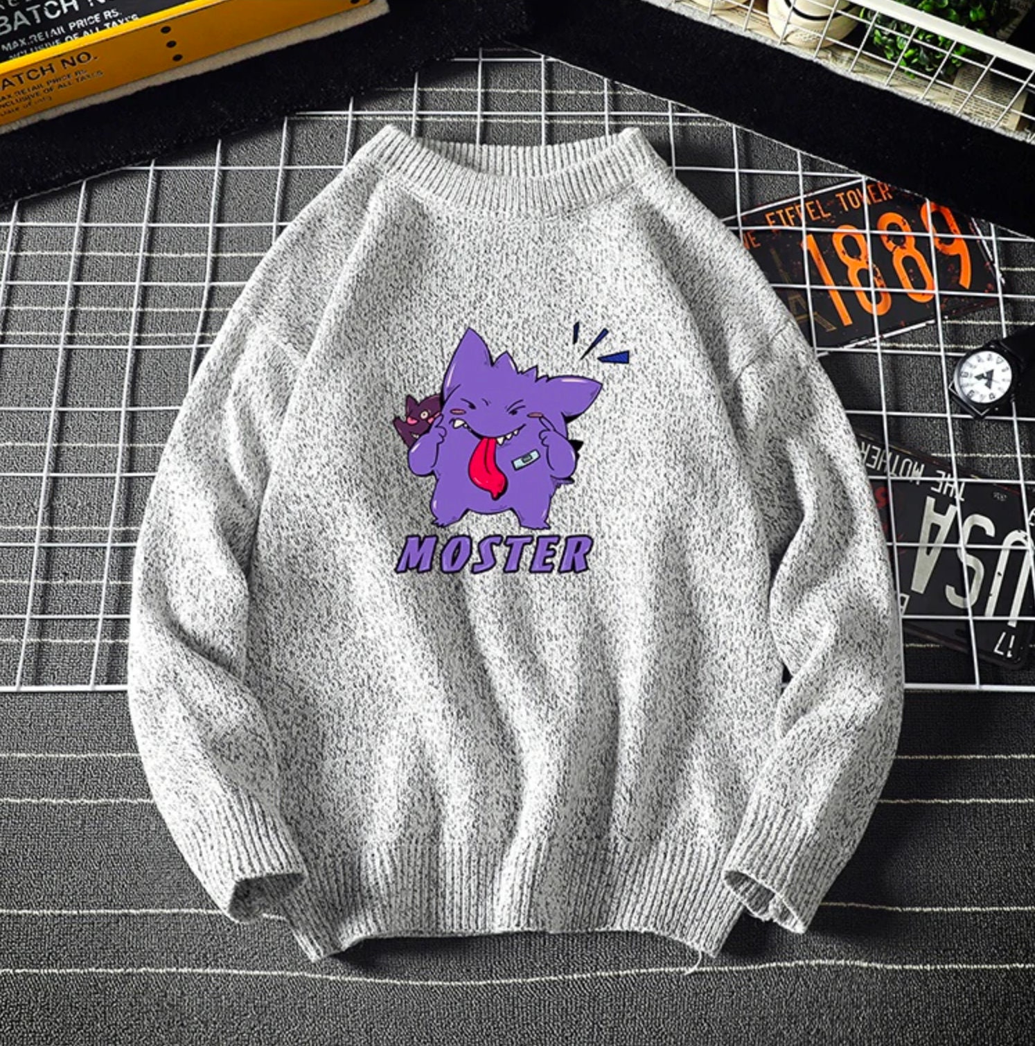 gengar sweater etsy