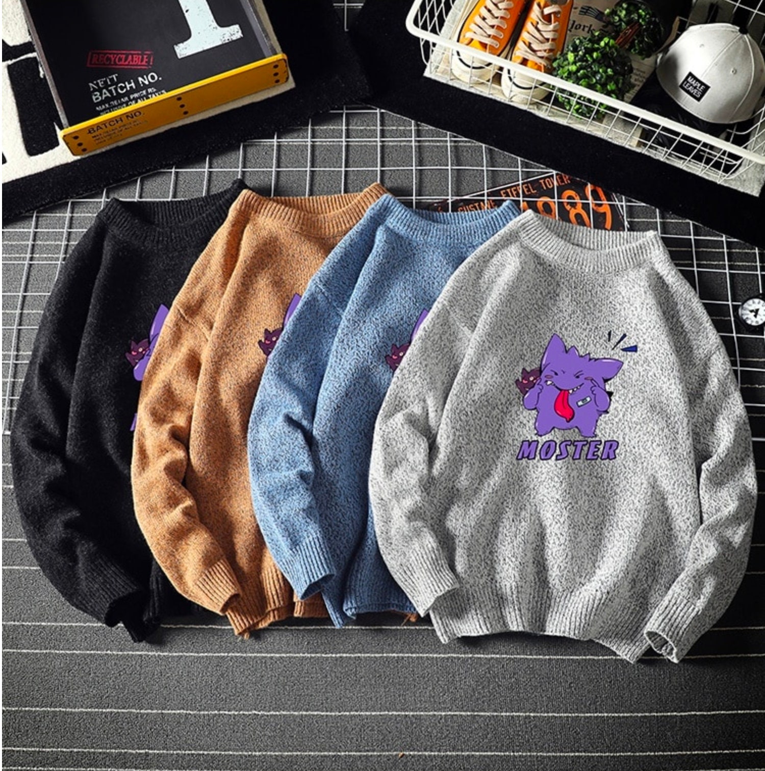 gengar sweater etsy
