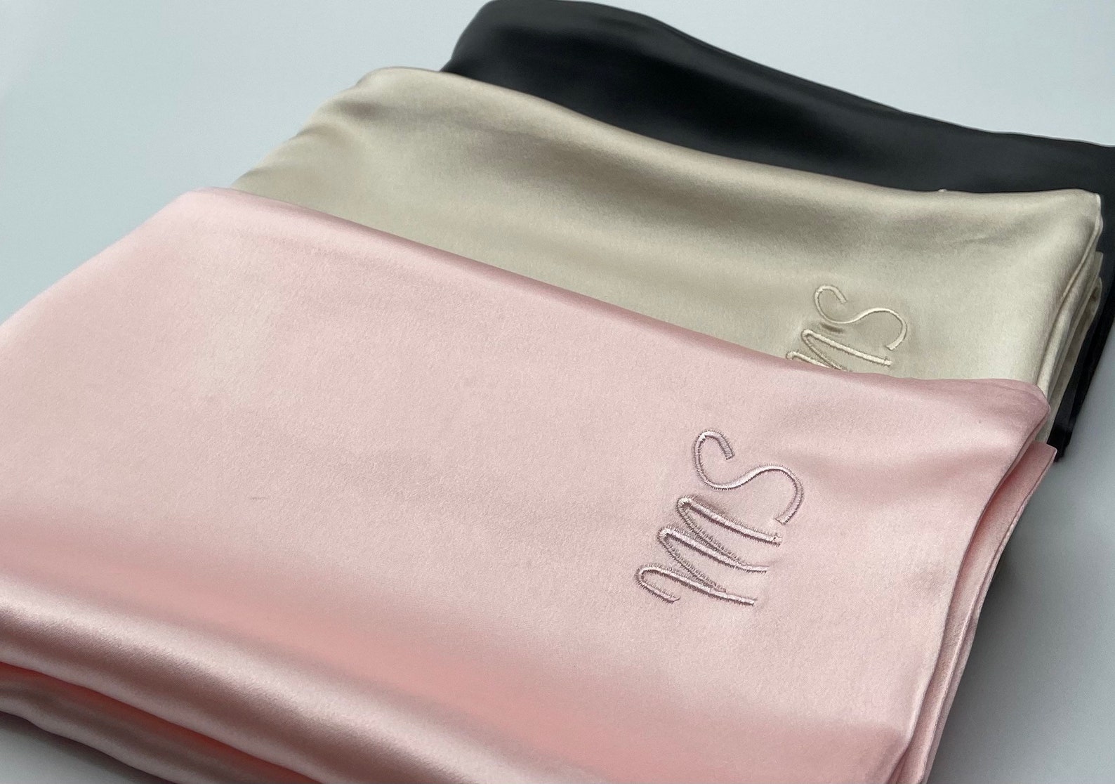 100 Pure Mulberry Silk Pillowcase Champagne 22mm Long Fibre Etsy