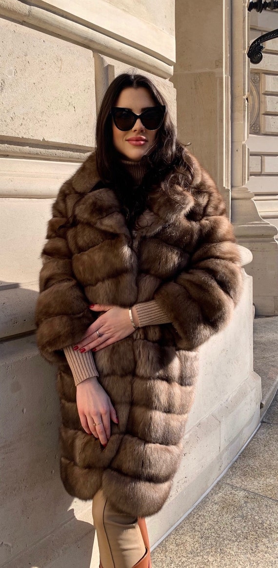 Sobol fur best sale coat
