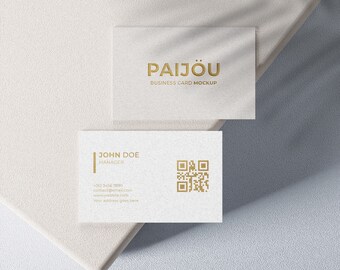 Luxury Foil Business Cards, Custom Design, Unique Personalized Name Card, Silver Gold Embossed