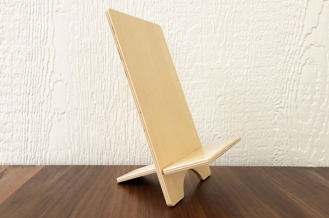 Birch Plywood Book Stand Etsy