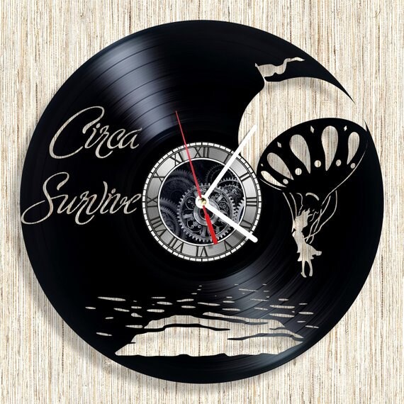 circa Survive Vinyl Clock,