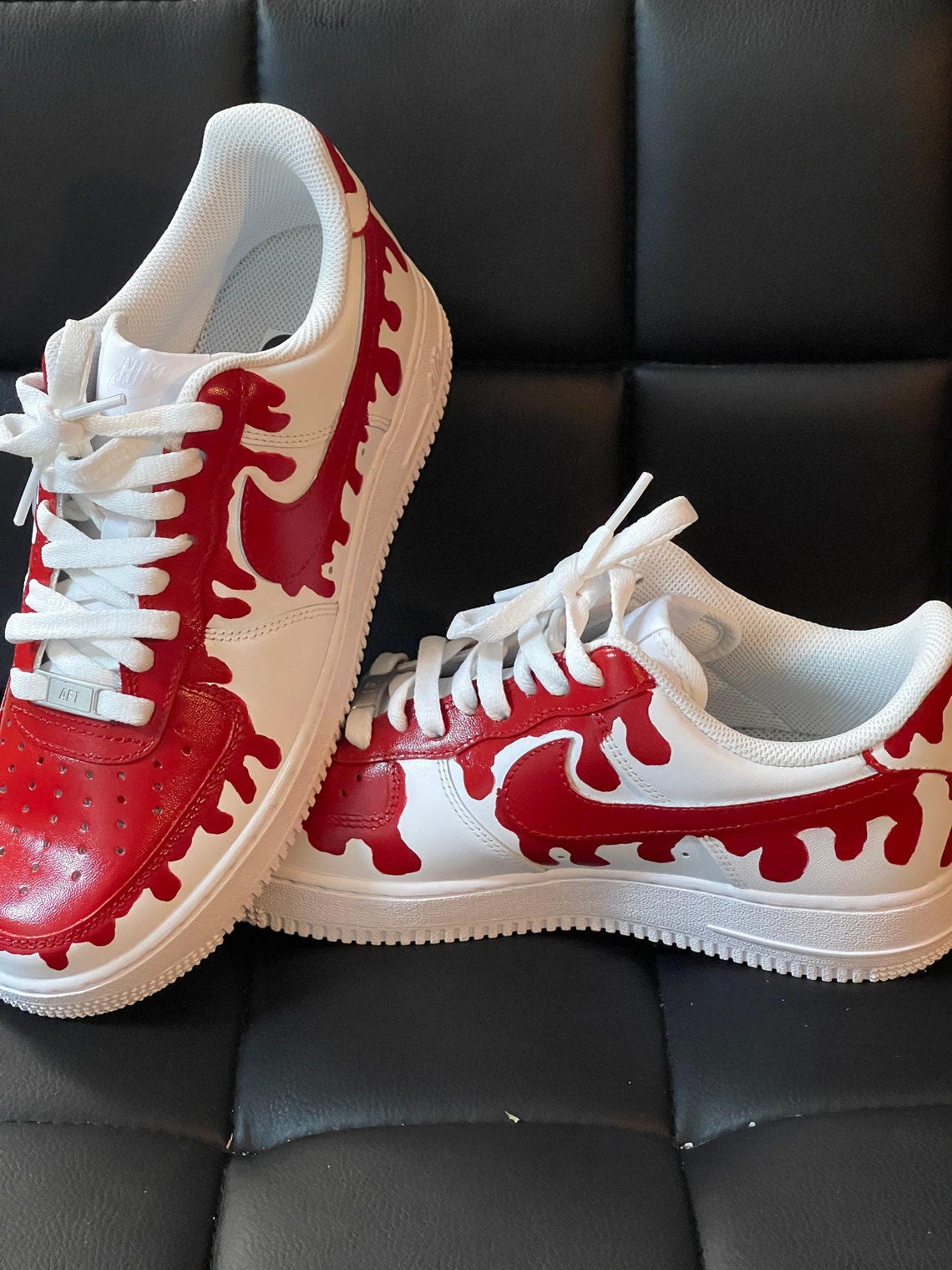 Custom Air Force 1 Drippy | Etsy