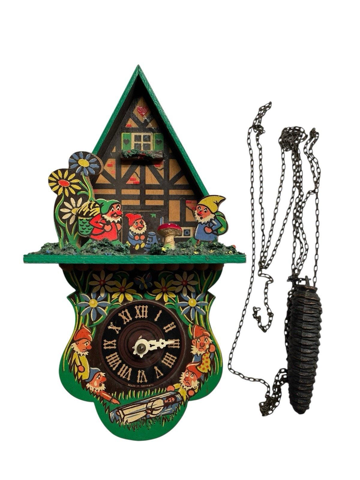 Vintage West German Cuckoo Clock - Etsy