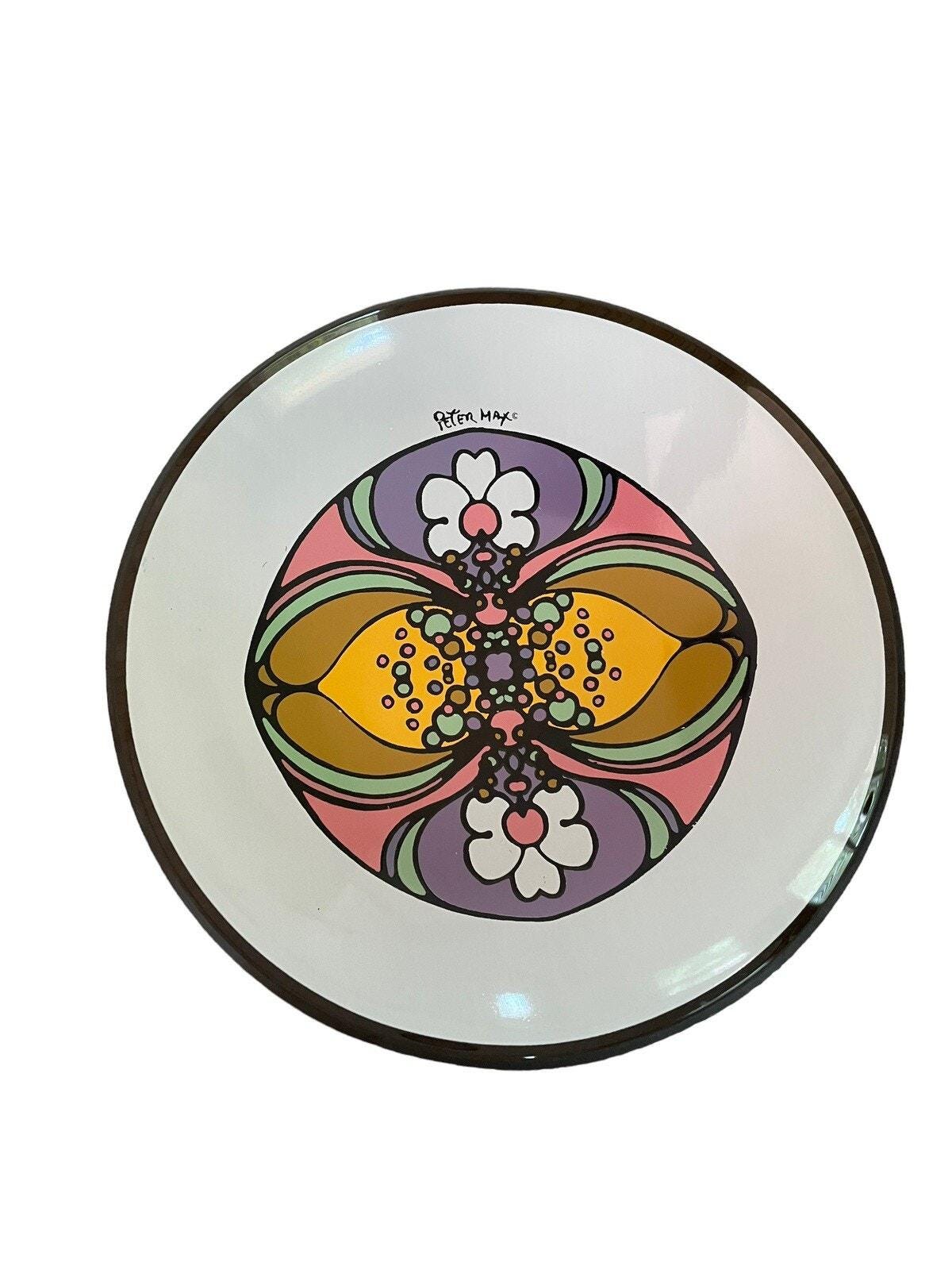 Peter Max Plates - Etsy