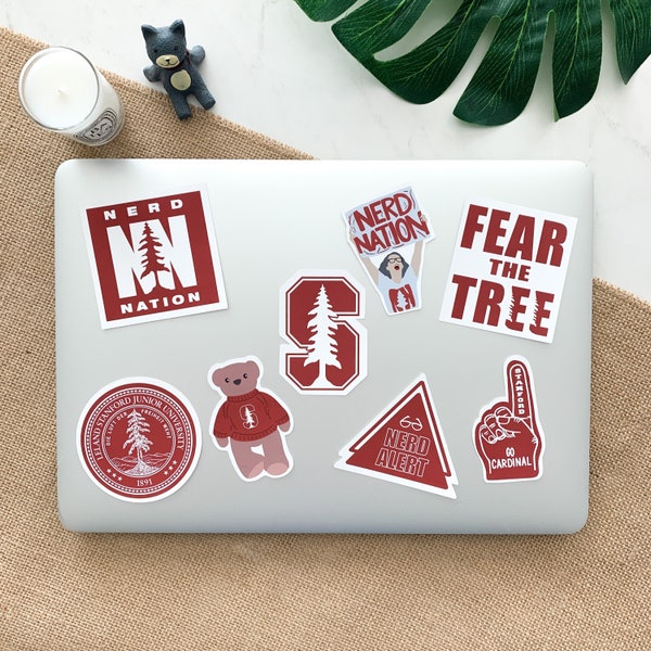 Stanford University Sticker | Handmade Weatherproof Sticker 3"