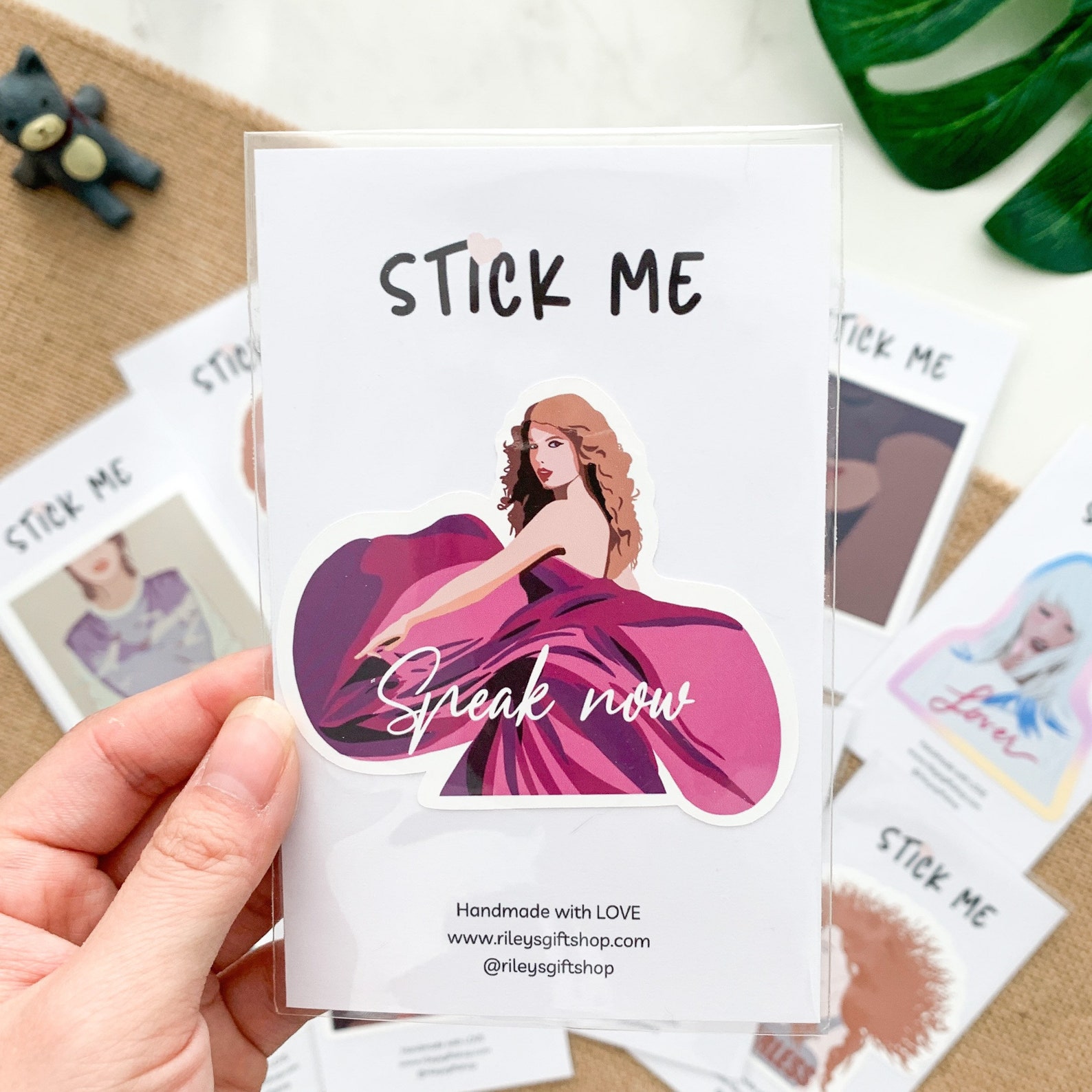 Taylor Swift Album Inspired Sticker Pack Handmade | Etsy