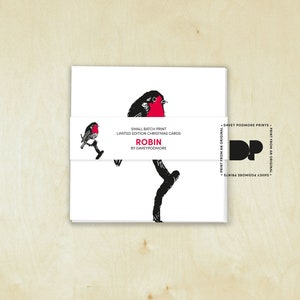 Robin Christmas Cards Pack of 5