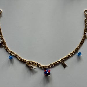 gold chain charm
