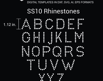 iron on motif Waltograph Letter K Sheet Rhinestone Diamant\u00e9 Transfer Hotfix