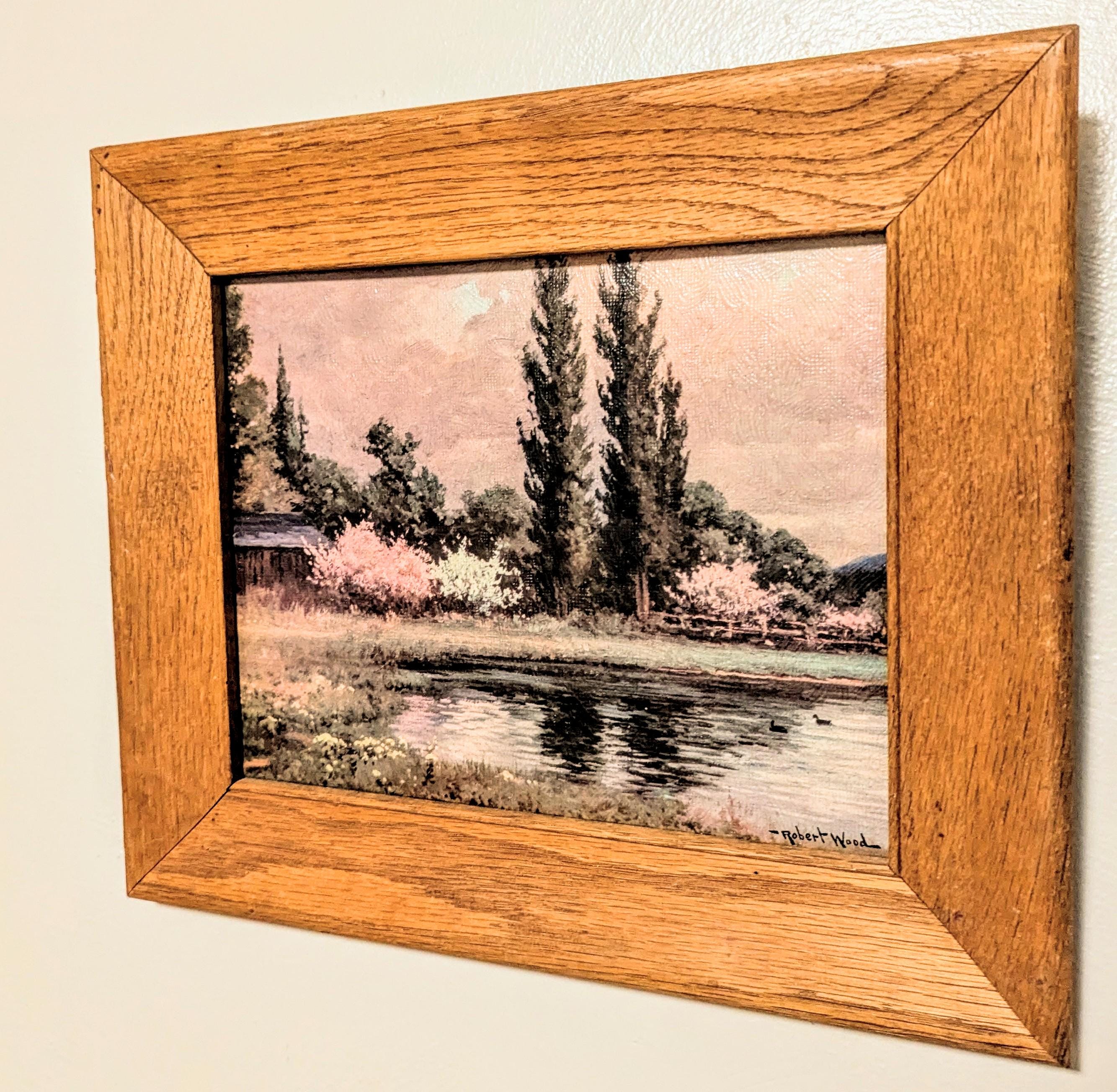 Robert Wood Painting - Etsy