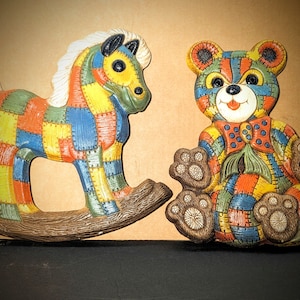 70&#39;s Patchwork Wall art Decor