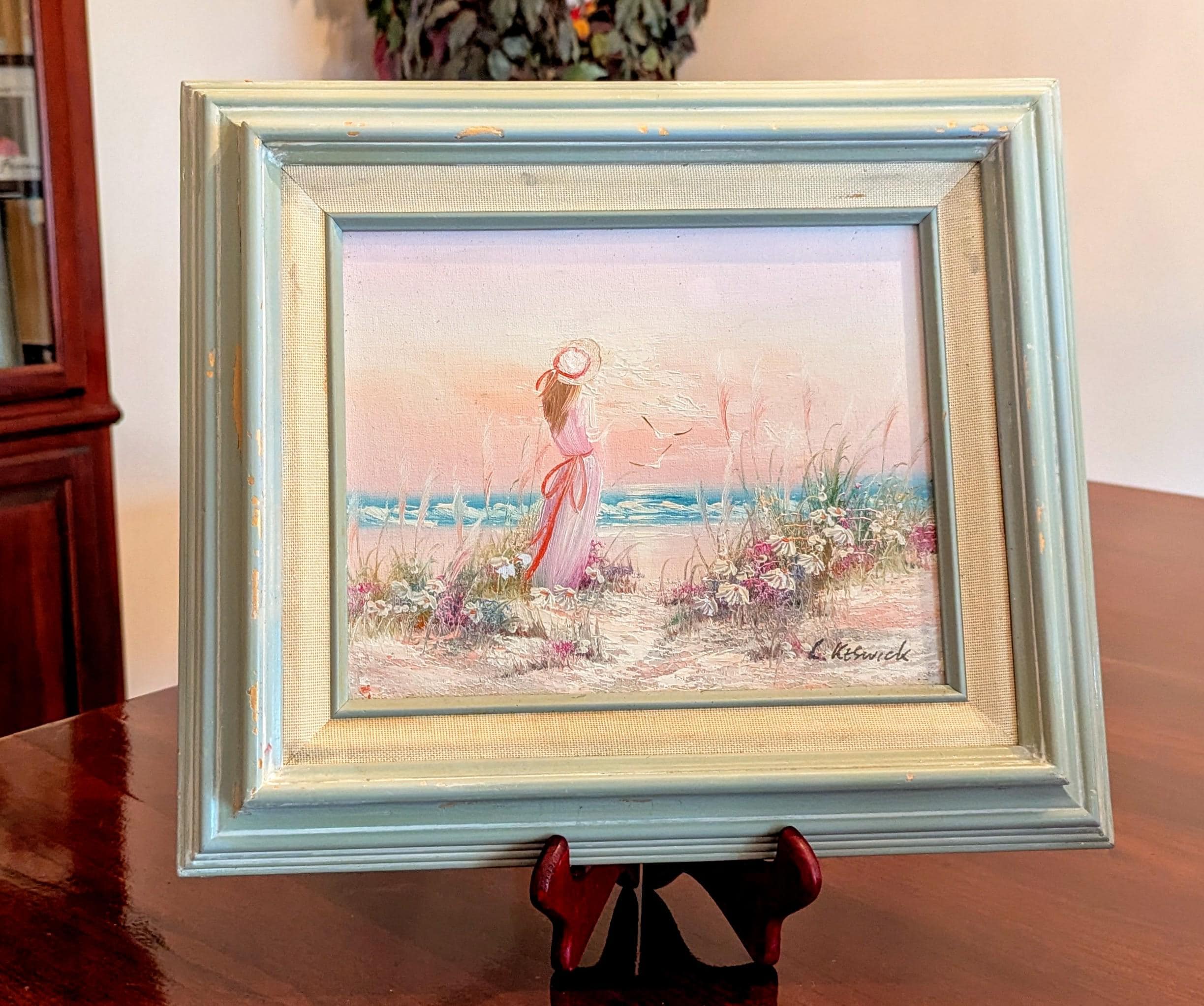 Oil painting on canvas by Laura Keswick