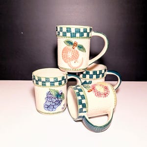 Stoneware Country Mug Set