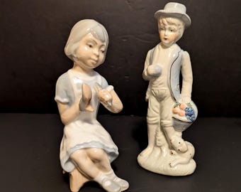 50&#39;s Porcelain Figurines - collectible interior decor