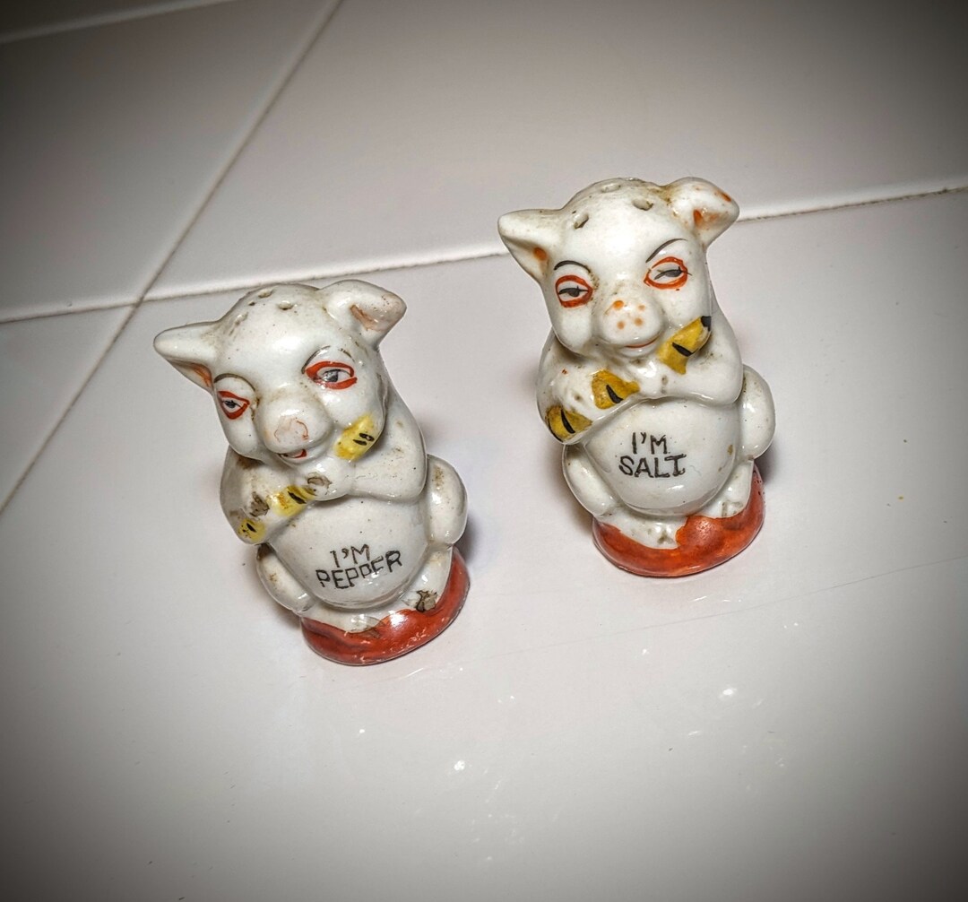 1950's Knick Knack Style Vintage and Collectible Salt Etsy